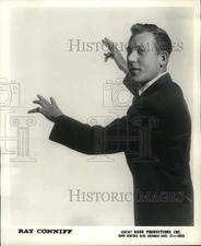 1961 Press Photo Singer Ray Conniff - pix32127