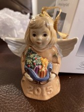 2015 Goebel Annual Angel Bell Christmas Tree Ornament
