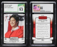2018 Leaf Update Exclusive Editions Legends Shohei Ohtani CSG 9.5 Rookie RC