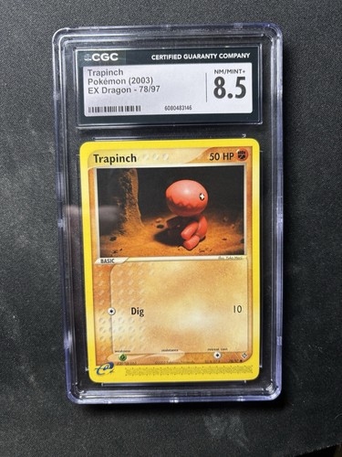 Trapinch graded CGC 8.5 for sale on eBay