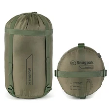 Snugpak Nautilus Basecamp Ops Sleeping Bag - Olive - 98205 - Right Side Zip