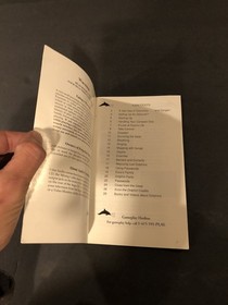 ecco the dolphin sega cd Manual Only