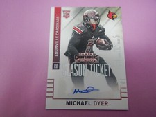 2015 Panini Contenders Draft Picks Michael Dyer RC #225 Autograph
