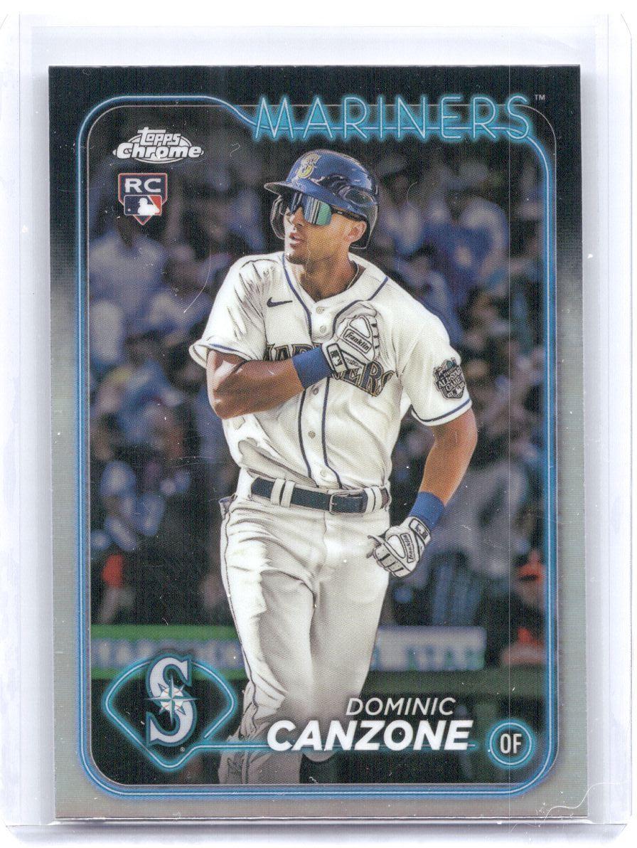 2024 Topps Chrome #133 Dominic Canzone Refractor