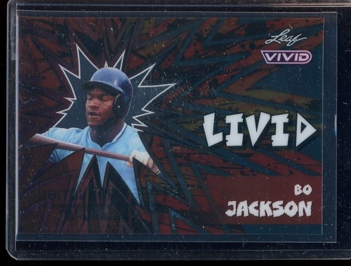 2024 Leaf Vivid Proof Livid Clear Bo Jackson (1/1)