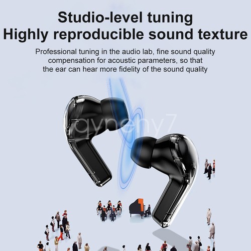 Bluetooth Earbuds TWS Wireless Earphones With LCD Touch Screen For iPhone Androi - Zdjęcie 5 z 17
