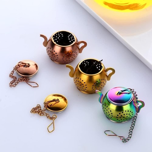 Tea Infuser For Loose Tea Stainless Steel Reusable Strainer Filters Ball For Tea - Picture 6 of 14