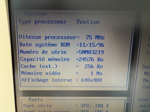 Compaq LTE 5000 Vintage laptop Pentium 75 24 MB RAM - Fully working - Windows 95 - Afbeelding 19 van 21