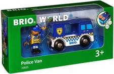 BRIO WORLD Light  Sound Police Truck 33825 Truck x1, Police Officer x1 from JP