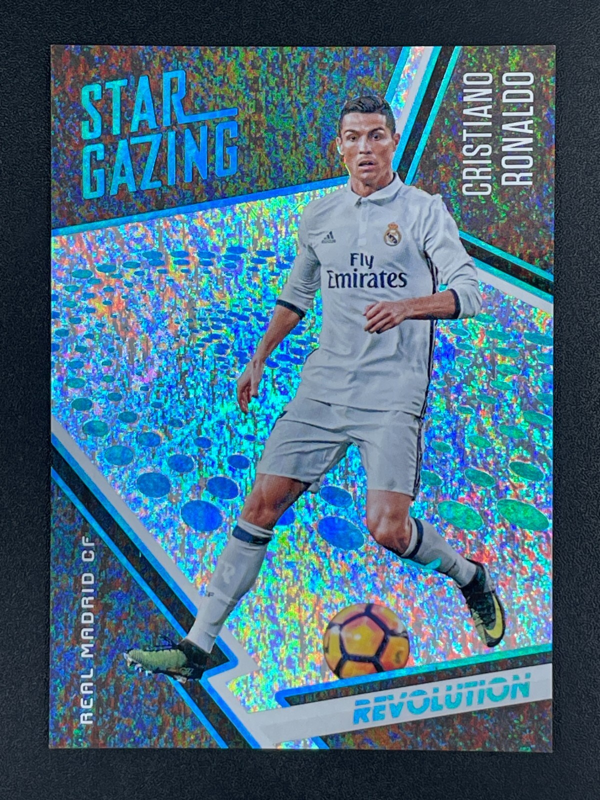 2017 Panini Revolution Cristiano Ronaldo Real Madrid Star Gazing Magna #/49