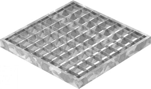 Grille grille grille à presser praticable carré 290-590 mm MW 30 x 30 mm galvanisé - Photo 1/5