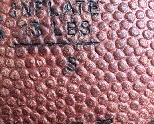 1977 Wilson Official NFL Football Pete Rozelle Date Code K -S 1977 May Holds Air - Picture 13 of 16