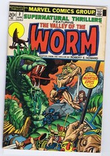SUPERNATURAL THRILLERS 3 4.0 4.5 VALLEY OF THE WORM  WK13