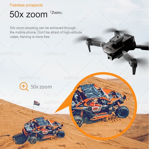 5G 8K GPS Drone with HD Camera Drones WiFi FPV Foldable RC Quadcopter 3Battery - Picture 11 of 12