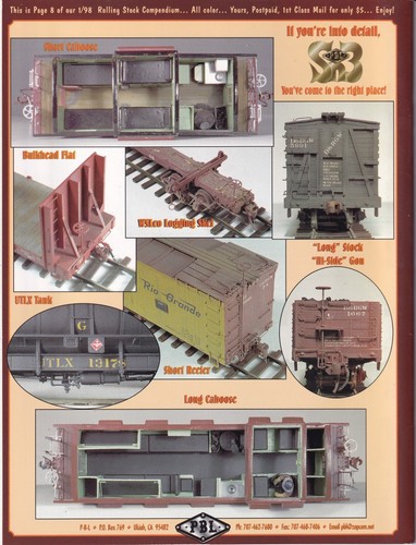 Narrow Gauge and Short Line Gazette Mar/Apr 1998 Model Railroading - Picture 2 of 2