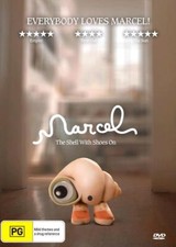 Marcel the Shell with Shoes on (DVD, 2021) New & SEALED - Region 4