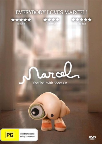 Marcel the Shell with Shoes on (DVD, 2021) New & SEALED - Region 4 - Picture 1 of 1