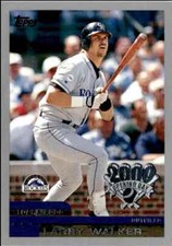 2000 Topps Opening Day Larry Walker b Colorado Rockies #67