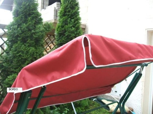 Set cuscini 4 pezzi per altalena edizione per altalena hollywoodiana 175 cm ottimo materiale - Foto 21 di 23