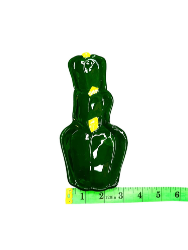 Vintage Four Piece Ceramic Green Pepper Condiment Kitchen Set in Original Box - Picture 18 of 22