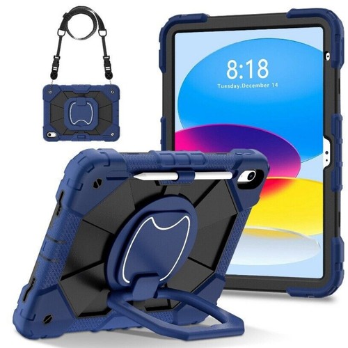 Rotating Heavy Duty Stand Case For iPad 5th/6th/7th/8th/9th10th/11th Gen & A16 - Picture 18 of 59