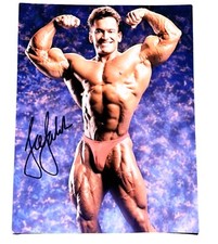 LEE LABRADA SIGNED 11X14 PHOTO IFBB HALL OF FAME RACC THE MASS WITH CLASS B LEE LABRADA SIGNED 11X14 PHOTO IFBB HALL OF FAME RACC THE MASS WITH CLASS B