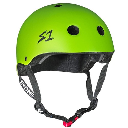 S1 Mini Lifer Helmet - Bright Green Matte - Bild 4 von 8
