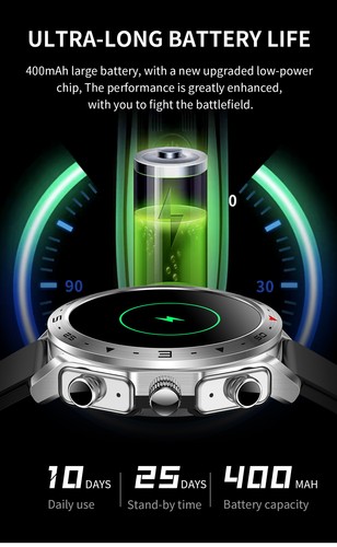 Smart Watch with Headset Bluetooth Call Music Smartwatch for Android iOS Phones - 第 12/18 張圖片