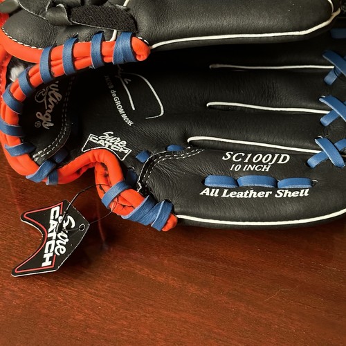 2023 Rawlings Sure Catch 10" SC100JD Jacob deGrom Youth Baseball Glove Ages 5-7 - Picture 4 of 11