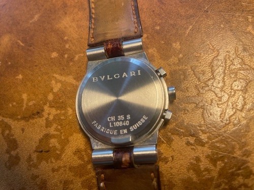 Reloj automático para hombre BVLGARI Diagono Sports CH35S cronógrafo fecha L0553 - Imagen 12 de 16