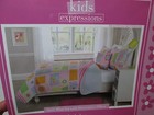 4 pcs Kids Expressions DRAGONFLIES BUTTERFLIES Full Quilt, Shams & Decor Pillow 