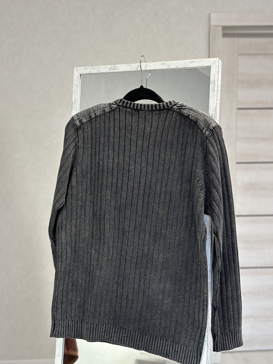 Vintage Japanese Y2K Ribbed Diesel Style Opium Knit Sweater Man’s M Vintage Japanese Y2K Ribbed Diesel Style Opium Knit Sweater Man’s M