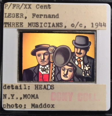 Fernand Léger(仏) 「The Three Musicians」 1976 Vintage Print Fernand Leger Three Musicians 1944 Fine