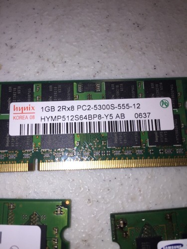 5 X 1GB RAM Laptop Memory - Picture 4 of 4