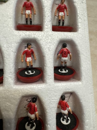 Squadra subbuteo LW Manchester United Hasbro anni 80 da collezione - Imagen 4 de 6