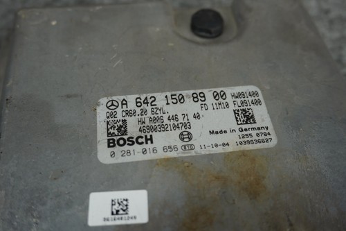 Mercedes W166 X166 Ml350 Diesel Motore Computer Dme ECU Accensione A Set OEM - Picture 9 of 9