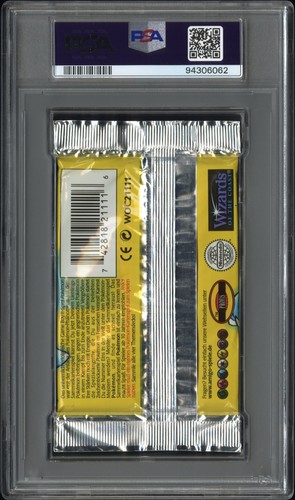 PSA 7 Base Set ALEMÁN 1ª Edición Sellado Pokemon Booster Pack Blastoise - Imagen 2 de 2