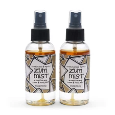 Indigo Wild Zum Mist Room and Body Spray - Frankincense and Myrrh, 4 Oz 2 Pack