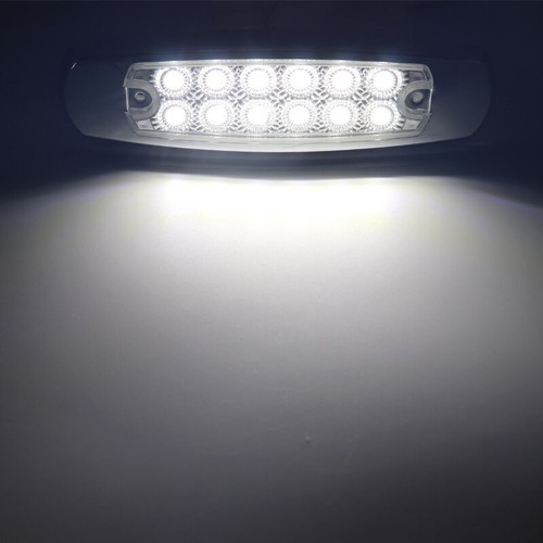 12 LED Side Marker Lights 12V/24V Warning Lights For Truck Trailer Lorry Caravan - Imagen 16 de 19