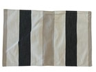 NEW Pottery Barn Lumbar Pillow Cover 16 x 26” Black, Ivory Tan Wide Stripe