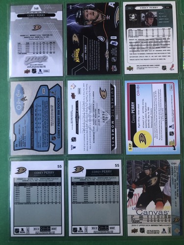 Corey Perry Mixed Lot (9 cards) st4377 - Picture 2 of 2