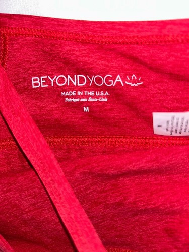 NEU MIT ETIKETT🍒BEYOND YOGA🍒MEDIUM🍒SPACEDYE RACERBACK SCHMALER BH🍒AUTHENTISCH🍒ROTE JOHANNISBEERE🍒 - Bild 6 von 11
