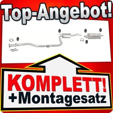 Auspuff für MAZDA 121 III 1.25 1.3 Auspuffanlage