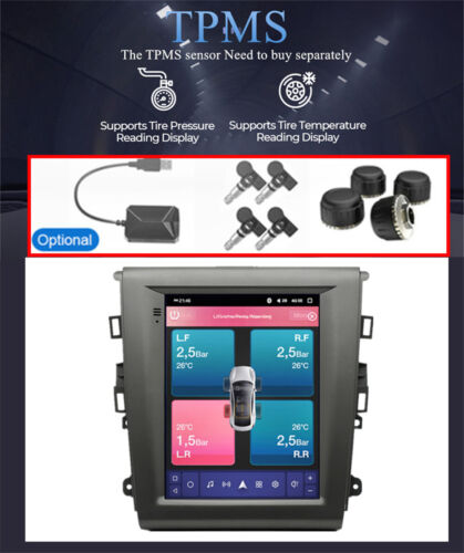 9.7'' Vertical Android 14 Stereo Radio GPS 4G+32G For Ford Fusion/Mondeo 2013-20 - Picture 17 of 23