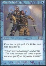MTG magic cards 2x Ertai's Trickery Planeshift Light Play, English
