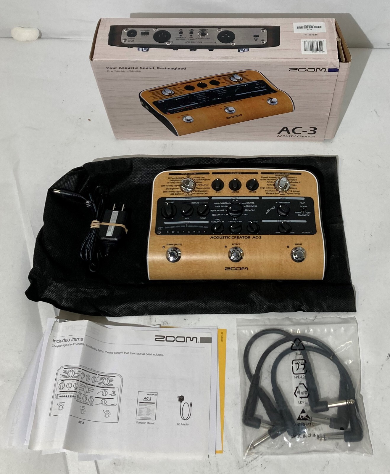 年末のプロモーション AC-3 Acoustic Creator レコーディング/PA機器