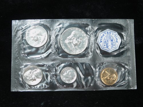 Lot of 2x 1956 United States Mint Silver Proof Sets in Envelope - 第 3/4 張圖片