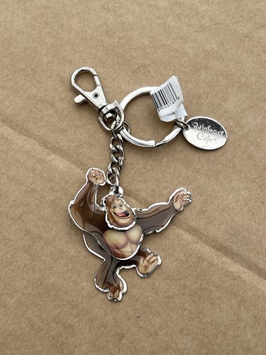 🌟 Rainforest Cafe Gorilla Keychain Key Ring Brand New Fun Animal Novelty Gift - Picture 1 of 8