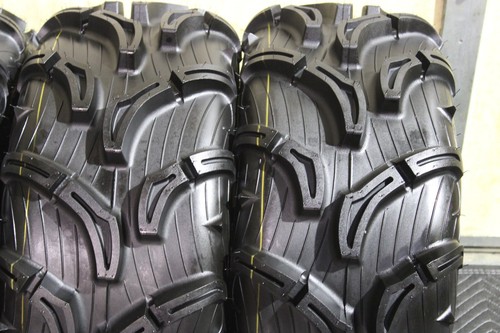 KAWASAKI MULE PRO FXT 28" MAXXIS ZILLA ATV TIRE & 14" HL3 BLK WHEEL KIT KAW11K - Picture 6 of 7
