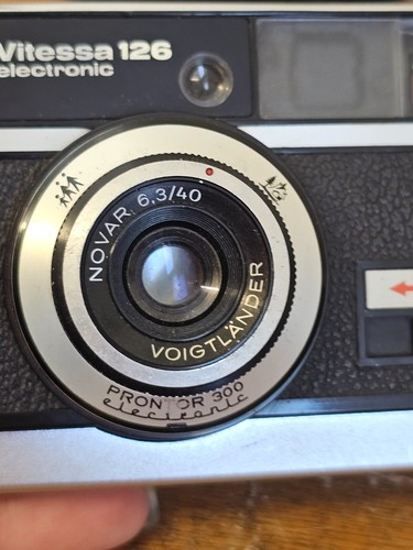 Zeiss Ikon Voigtlander Vitessa prontor 126 CS Vintage Film Camera Vintage Point - Picture 4 of 24
